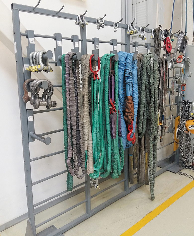 Хранение стропов