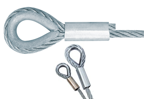 Канатный строп - концевой элемент