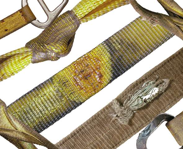 Дефекты текстильных стропов