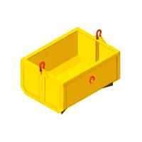 Load-lifting container