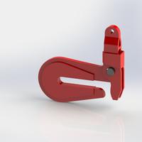 2 ZSK 1 beam channel and steel angle lifting clamp