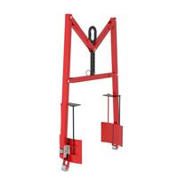 Clamp for vertical lifting and flipping of barrels 4 ZSK 7